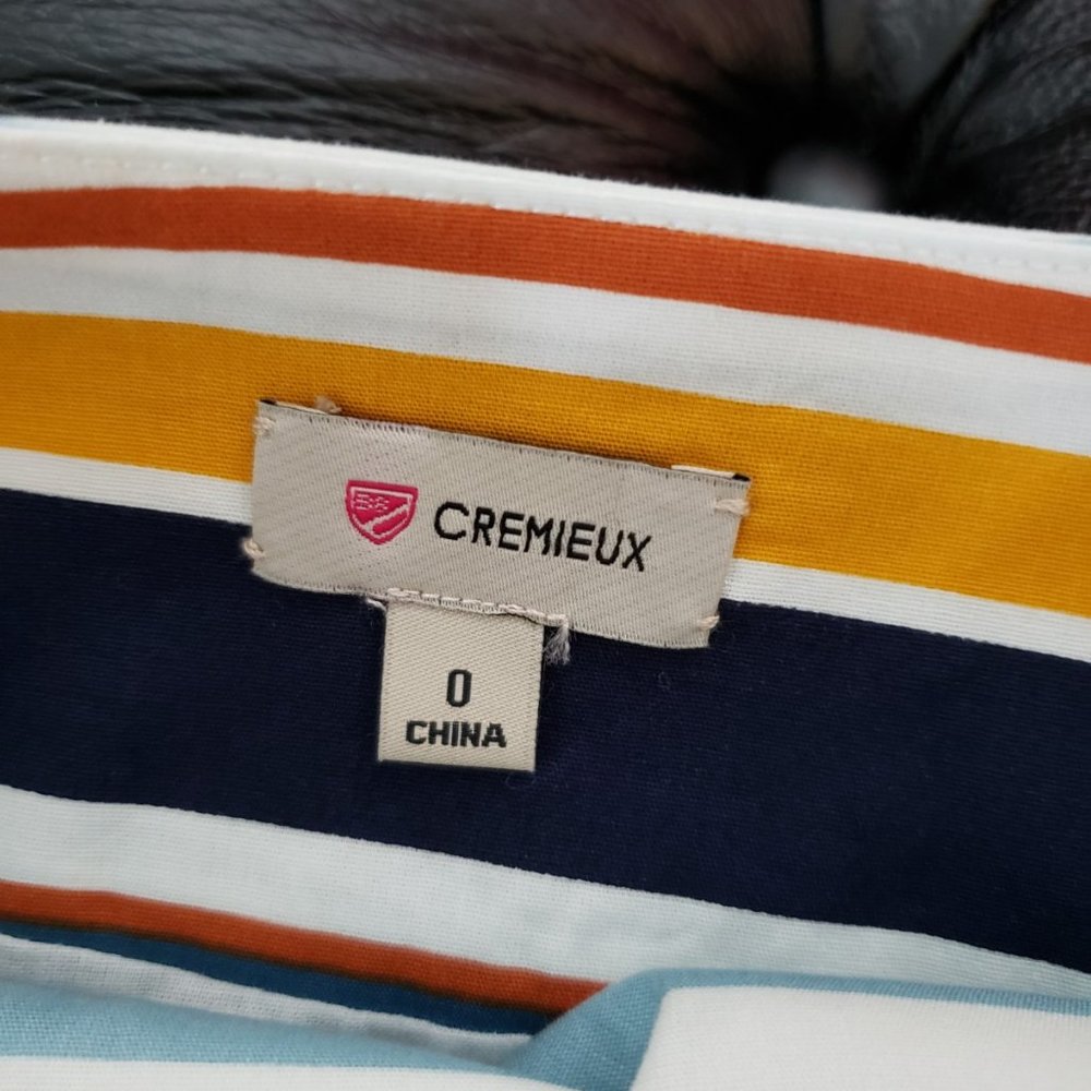 CREMIEUX Ladies striped SKIRT size 0 - Picture 3 of 5